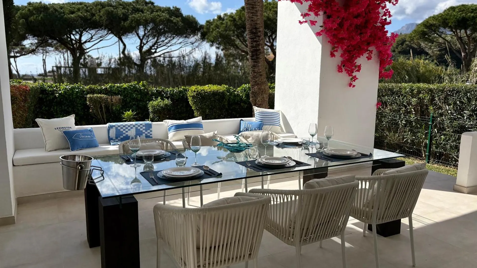 Apartment Los Monteros Palm Beach, Private Garden, Beach Front Marbella Spain